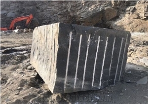 Absolute Black Granite Blocks , India Premium Black Granite
