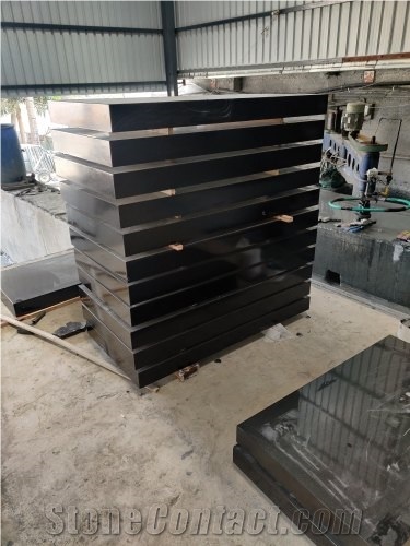 Absolute Black Granite Memorials, Grave Stone, Black Granite Headstone