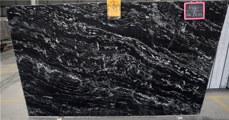 Black Marquino Granite Slabs