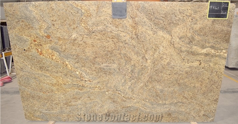 Golden Trauma Granite Slabs