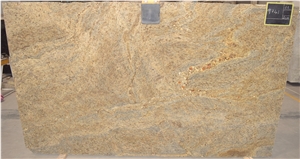 Golden Trauma Granite Slabs