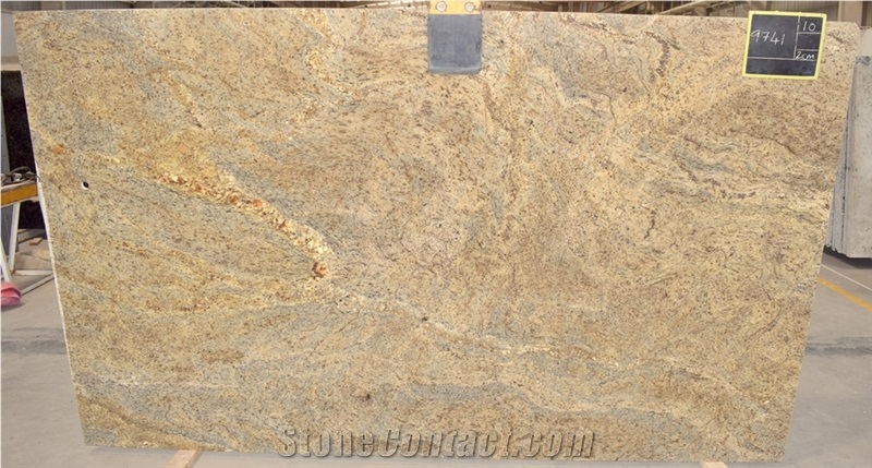 Golden Trauma Granite Slabs