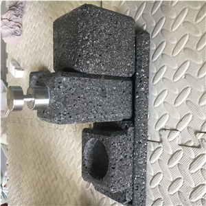 Carved Stone Towel Holder Marble Thassos Bathroom Accessory