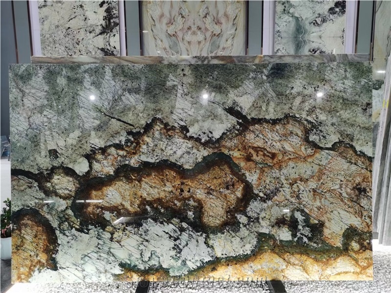 Fusion Lilac Grey Quartzite Slab