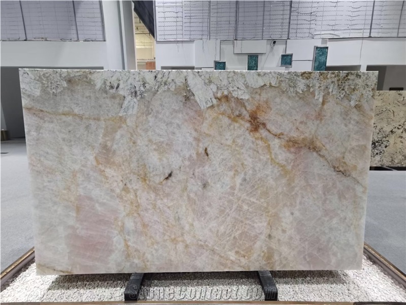 Fusion Lilac Grey Quartzite Slab