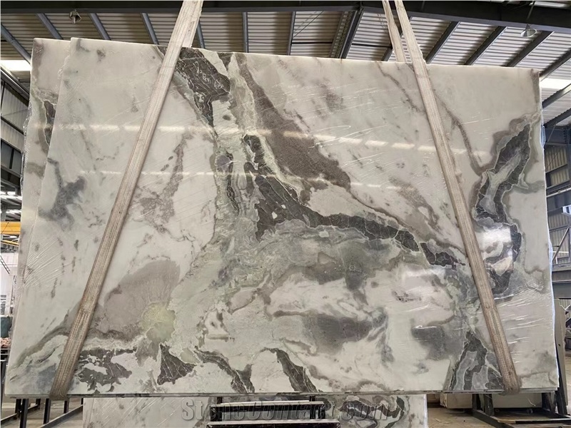 Imported Marble Slabs Luxury Stone Dover Aurora Tiles