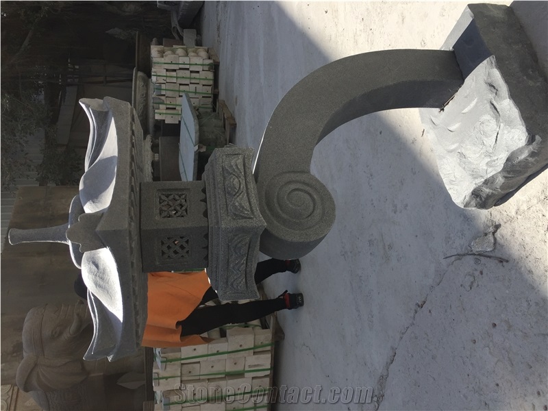 Landscaping Stone Street Lantern Granite Japanese Lantern