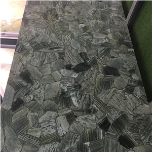 Luxury Stone Bathroom Tile Quartzite Aurora Borealis Slab
