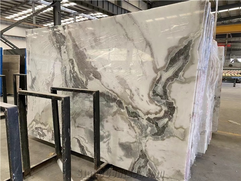 Luxury Stone Dolomite Slab Marble Caribbean Island Wall Tile