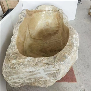 Natural Stone Eclipse Bath Tubs Rough Yellow Onyx Bathtub Natural Stone Eclipse Bath Tubs Rough Yellow Onyx Bathtub
