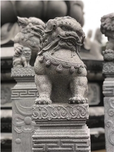 Stone Garden Statues Granite Aminal, Lion Guardian Statue,Shishi Statue Stone Garden Statues Granite Aminal, Lion Guardian Statue,Shishi Statue