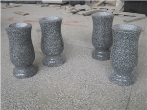Stone Memorial Accessories Granite G654 Monumental Vase