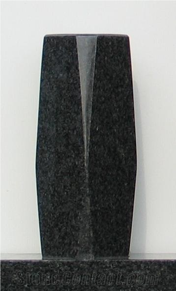 Stone Memorial Accessories Granite Imperial Red Vase