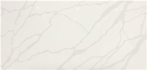 VG1101 Calacatta Bianco Quartz Slabs