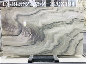 18MM Polished Macaubas Fantasy Quartzite Slabs