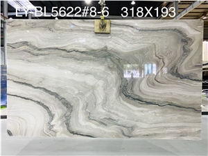 18MM Polished Macaubas Fantasy Quartzite Slabs