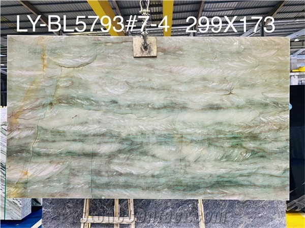 18Mm Polished Niagara Green Quartzite Tiles