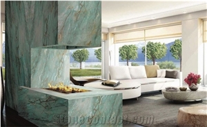 18Mm Polished Niagara Green Quartzite Tiles