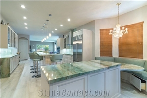 18Mm Polished Niagara Green Quartzite Tiles