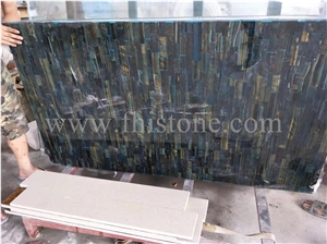 Blue Tiger Eyes Semiprecious Stone Tiger Eyes Gem Stone