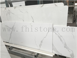 Calacatta White Statuary Sintered Stone Countertop