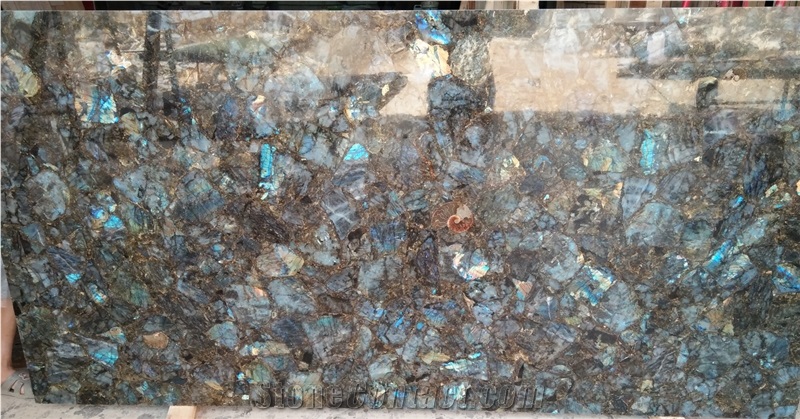Labradorite Blue Lemurian Blue Semiprecious Stone Luxury