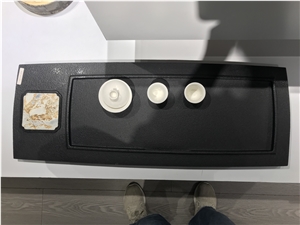 China Granite Tea Tray Black Granite Tea Tray Handcrafts