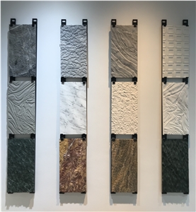 CNC Textured Stone Marble Textured Decorative Stone Wall 3D Wall Decor Panels