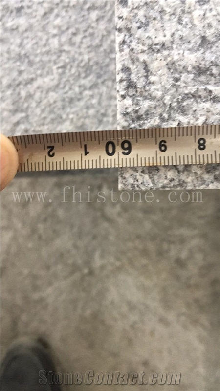 Dark Grey Granite Flamed Finish Best Price New G654 Tile