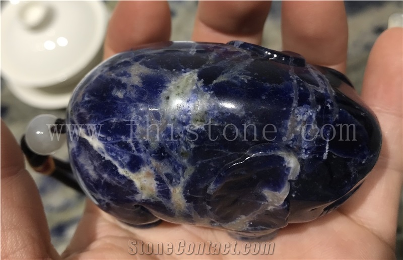 Elephant Engraving Stone Gifts Warped Nose Elephant Carving