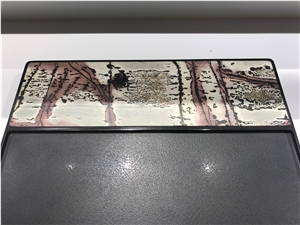 Foissil Tea Tray Teaboard Tea Table Teaware Gongfu Tea Tray