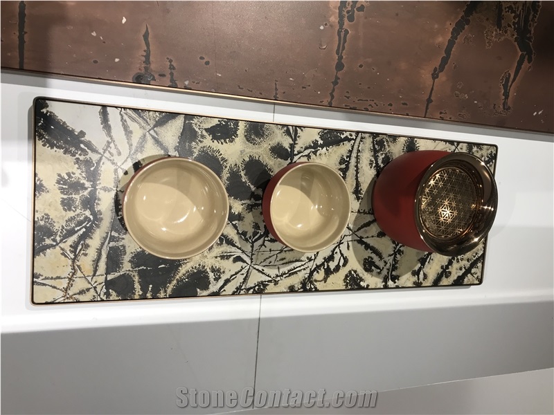 Fossil Tea Tray Tea Board Tea Set Teaware Home Gift