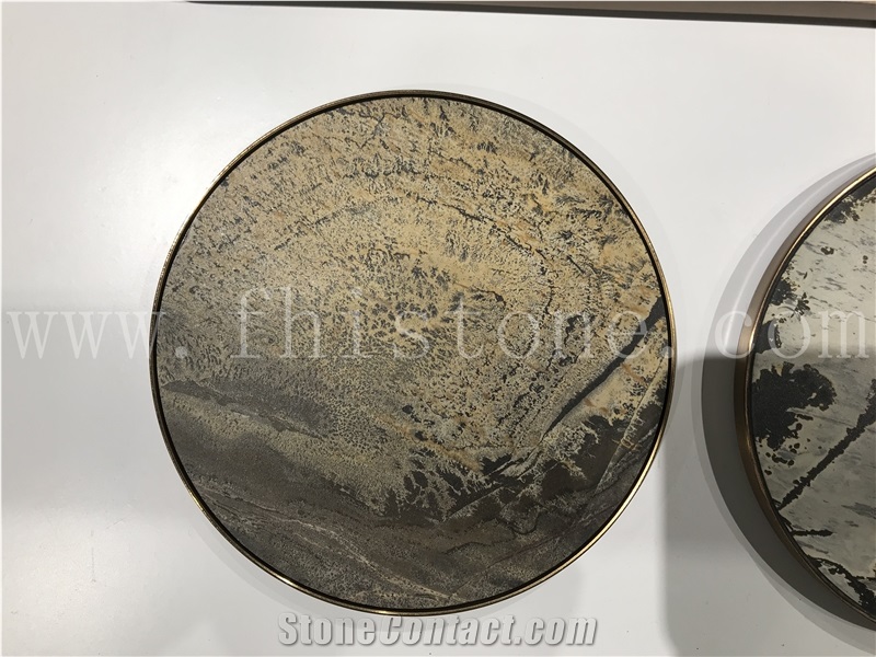 Fossil Tea Tray Tea Table Stone Tray Gongfu Tea Tray Gift