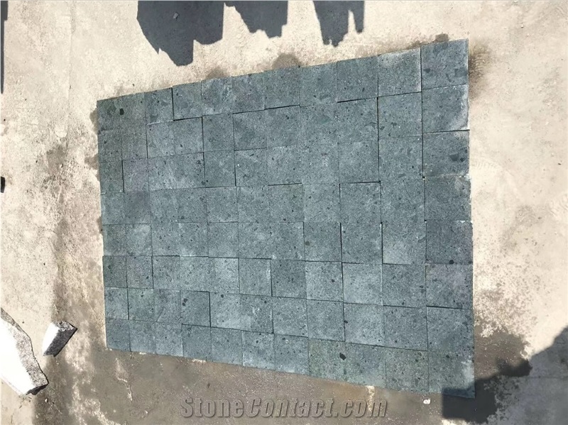 Green Sukabumi Stone Pool Tiles