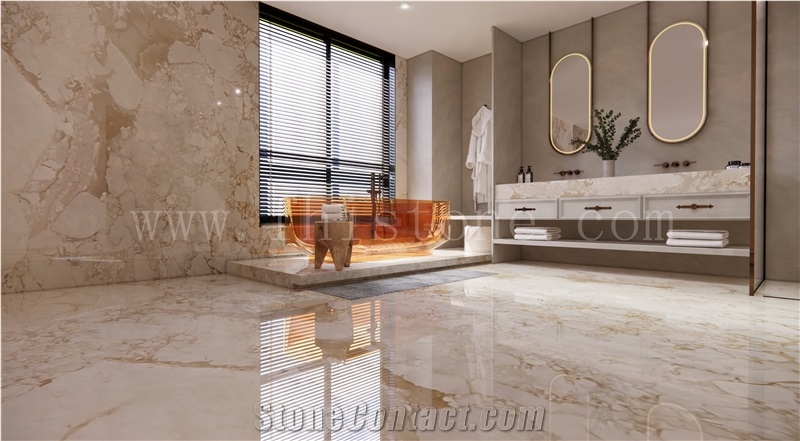 Italy Calacatta White Marble Slab Good Price Calacatta Gold