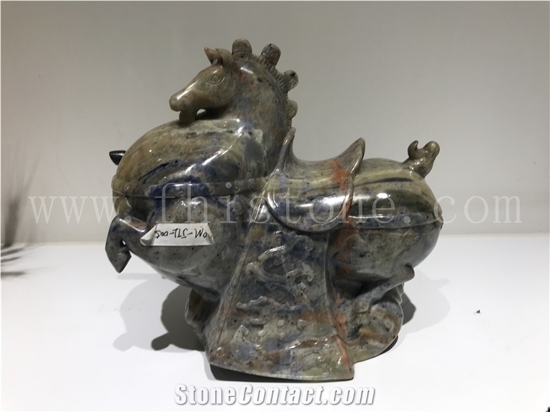 The Antique Statue Of Horse Stepping On A Swallow Gift