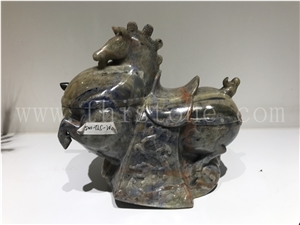 The Antique Statue Of Horse Stepping On A Swallow Gift