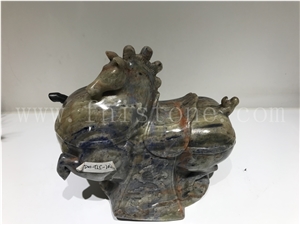 The Antique Statue Of Horse Stepping On A Swallow Gift