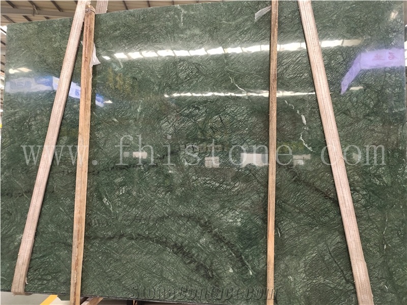 Verde Guatemala Marble Forest Green Marble Slabs Fancy Green