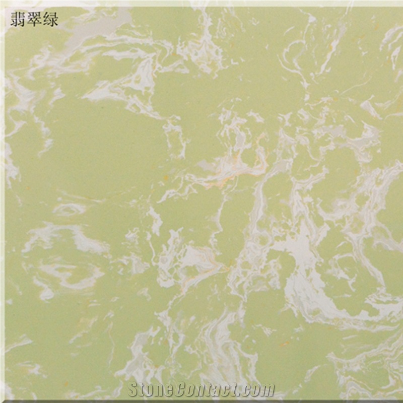 18Mm Thickness Artificial Marble Slabs Engineered Stone