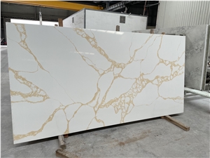 Calacatta Gold Commercial Application Quartz Slabs