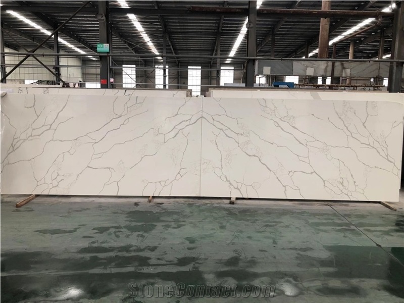 Calacatta Gold Quartz Big Slabs