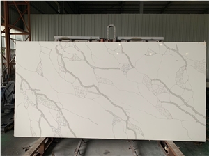 Calacatta Quartz Stone Natural Quartz Big Slabs