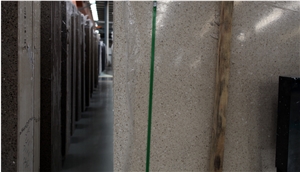 China HOT NEW Beige Inorganic Terrazzo  Big Slab Polished