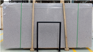China HOT NEW  Grey Inorgnic Terrazzo Big Slab Polish