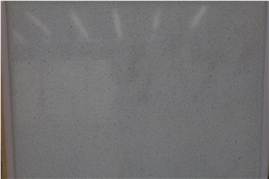 China Snow White Inorganic Terrazzo Big Slab Polish