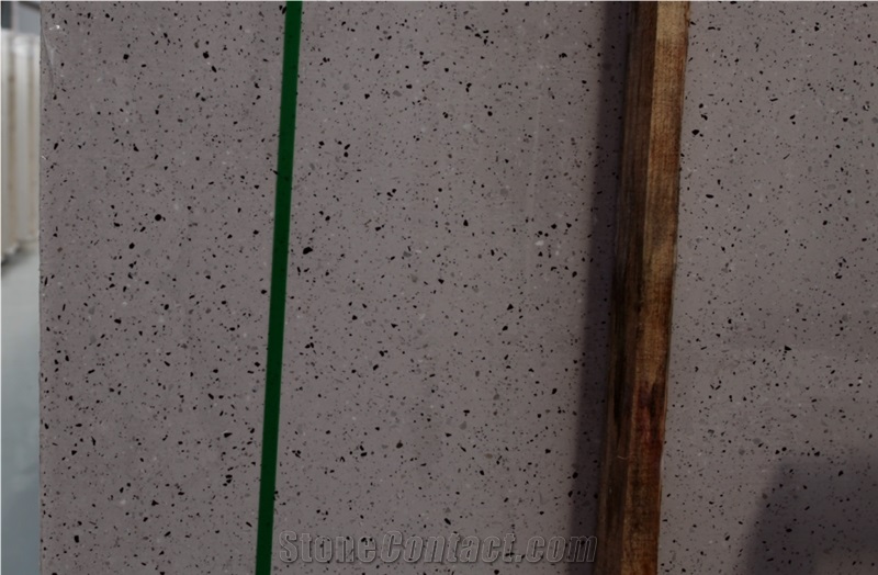 NEW China Silver Terrazzo  Polish Slab For The Wall Floor