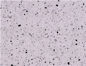 NEW China Silver Terrazzo  Polish Slab For The Wall Floor