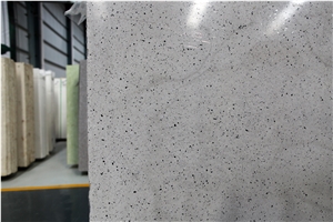 NEW China Silver Terrazzo  Polish Slab For The Wall Floor
