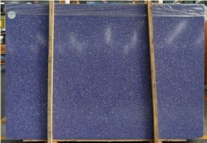 NEW Special Purple Terrazzo Large Slab Polish